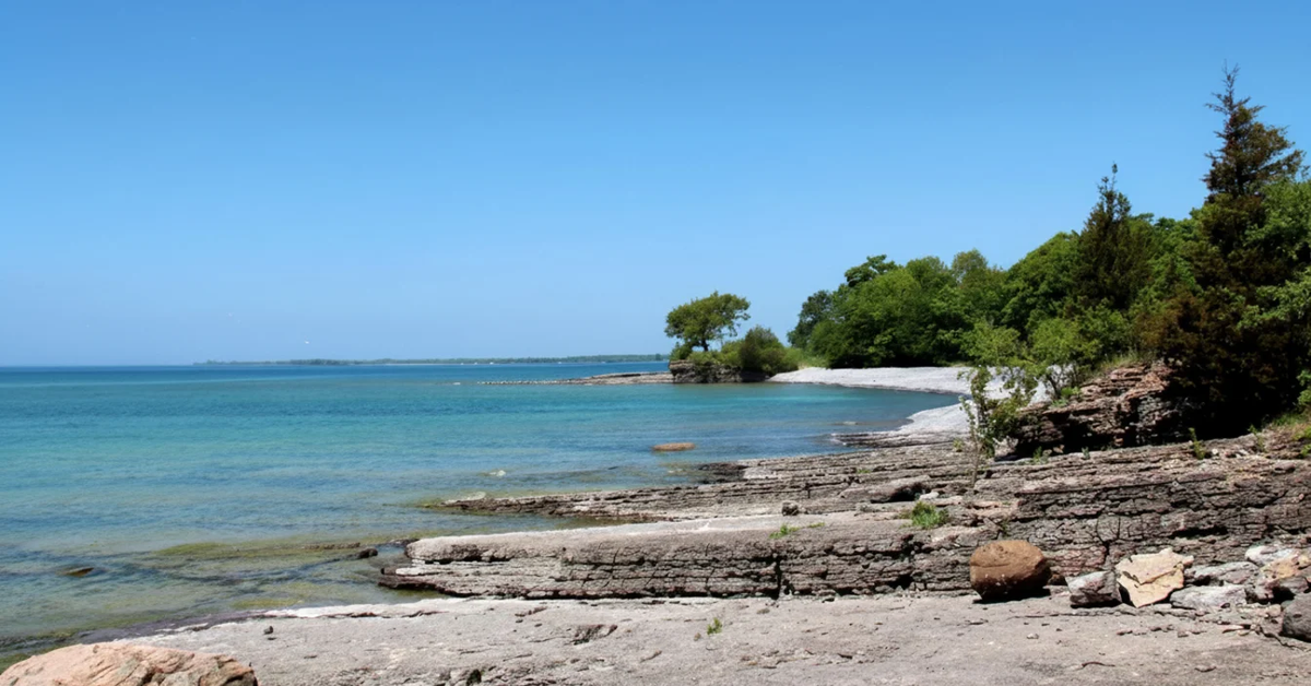 Prince Edward County Beach.